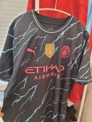 マンチェスターシティ 23-24 3rd XL フォーデン 47 CL仕様 新品 - メルカリ