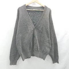 ◇ ⊇ WYM LIDNM ウィム バイ リドム 長袖 カーディガン サイズM チャコールグレー メンズ E  【1502180057106】のサムネイル