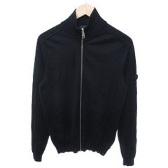 希少】PRADA プラダ フルジップ ニットジャケット ブラック サイズ48 