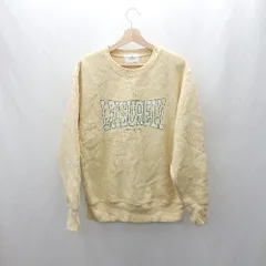 ◇ ⊇ Sonny Label 裏起毛 ロゴプリント 長袖 トレーナー サイズL イエロー ホワイト レディース メンズ E  【1502180061868】のサムネイル