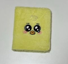 鮮やかグリーンふわもこキティポーチ - メルカリ