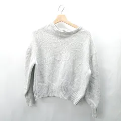 ◇ ⊇ URBAN RESEARCH DOORS 長袖 ニット セーター サイズM ライトグレー レディース E  【1502180067549】