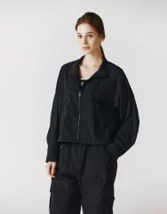 美品】STUDIOUS SHEER ZIP BLOUSON ブラック ブルゾン - メルカリ
