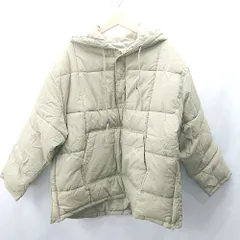 ◇ ⊇ ap retro アプレトロ 中綿 長袖 ブルゾン サイズF ベージュ レディース E  【1502180077951】のサムネイル