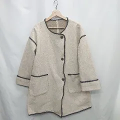 ◇ ⊇ ottilie オティーリエ 長袖 ロングコート サイズM ベージュ レディース E  【1502200001980】のサムネイル