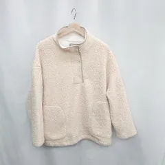 ◇ ⊇ emi+ エミプラス ボア 長袖 トレーナー サイズ表記なし アイボリー レディース E  【1502200003113】のサムネイル