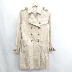 ◇ ⊂ ◎ mysty woman ミスティ ウーマン 長袖 トレンチコート サイズM ベージュ レディース E  【1502200008347】のサムネイル