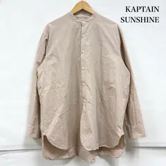 キャプテン サンシャイン ストライプ バンドカラー シャツ KS9FSH06 メンズ 38 ISItems【USED】【古着】【中古】50159584のサムネイル