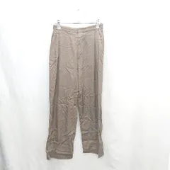 ◇ ⊂ BEAUTY & YOUTH UNITED ARROWS テーパードパンツ サイズS ブラウン レディース E  【1502200009207】