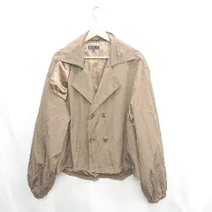 ◇ ⊇ ◎●未使用● ZIP FIVE ジップファイブ 長袖 ブルゾン サイズL ブラウン レディース E  【1502200009023】のサムネイル