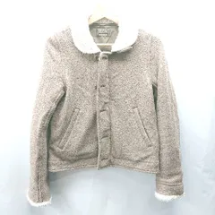 ◇ ⊇ CIAOPANIC チャオパニック ファー 長袖 ジャケット サイズF キャメル レディース E  【1502200010227】