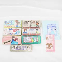 【未開栓】昭和レトロ　タッチ　缶ケース　あだち充　7個（おまけ付）◎881◎