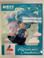 【未開封】初音ミクシリーズ Luminasta “初音ミク×シナモロール” フィギュア