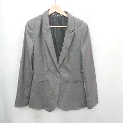 ◇ ⊇ AZUL BY MOUSSY アズールバイマウジー 長袖 テーラードジャケット サイズM グレー レディース E  【1503050038331】のサムネイル