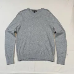 S) マイケルコース Vネック ニット セーター グレー タグ付き未使用品のサムネイル