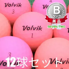 ロストボール ゴルフボール Volvik ボルビック マット ピンク モデル混合 12球セット 中古 Bランク 美品 飛んで 止まって よく見える ベリーソフトなフィーリング 艶消し 1ダース やわらかいのサムネイル