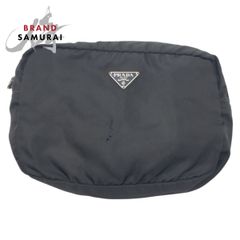 PRADA ブラックナイロンポーチ 巾着 ノベルティ - メルカリ PRADA ブラックナイロンポーチ 巾着 ノベルティ - メルカリ