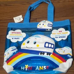 SHINKANSEN    Ｖ手提げ，プールバック　　虹🌈のサムネイル
