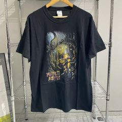 希少【KIDILL】アートtシャツ 半袖 オーバーサイズ スカル 両面 