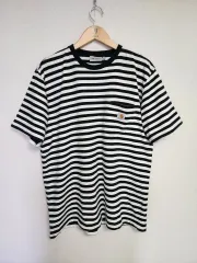 Carhartt ポケット ストライプ 半袖 Tシャツ