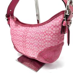 COACH ワンショルダー ハンドバッグ シグネチャー パッチワーク