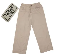 裏地ネルエルエルビーンL.LBean古着2タックパンツＷ38股下75 pth0123のサムネイル