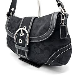 美品 COACH アクセサリーポーチ SOHO bag Y2K 10296 黒 - メルカリ
