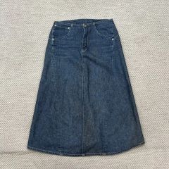 美品 平成レトロ レア アルバローザ デニム タイトスカート ロング丈 