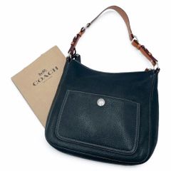 COACH コーチ レザー ワンショルダーバッグ グリーン アクセサリー