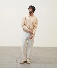 ユニバーサルプロダクツ no tuck wide chino ecru サイズ2 - メルカリ