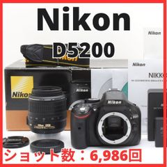 初心者おすすめ❤️Nikon D5200❤️手ぶれ補正標準レンズ✨一眼レフ