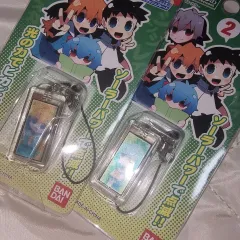 エヴァンゲリオン フラッシュ プレート ミニ アスカ 綾波 レイ プチEVA キーホルダー