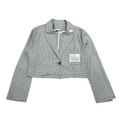 (1万円 ヴィンテージ) ヴィンテージ CHECK クロップド ジャケット
