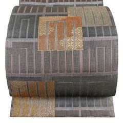 新品】誉田屋源兵衛謹製 芭蕉紗綾形 半幅帯 生成 - メルカリ