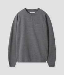 CONFECT コンフェクト UpcycleLino ヘンリーネックスウェット - メルカリ