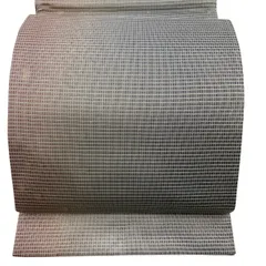 【美品】 袋帯 秀品 格子 金糸 銀彩 薄紫 全通 正絹 【中古】