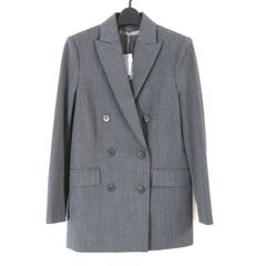 クリーニング済】セオリーリュクスLUSH LINEN ダブルブレスト