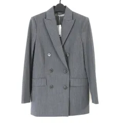 theory luxe セオリーリュクス 23AW Eden Shannon ストライプダブルブレストテーラードジャケット 36 03-3304118のサムネイル