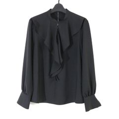 theory luxe セオリーリュクス 26SS Cleven Evana Blouse バックサテン