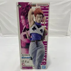 【中古】未開封)BANDAI 一番くじ C賞 ヒソカ MASTERLISE フィギュア HUNTERXHUNTER[19]