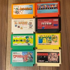 ジャンク品 ファミコンソフトセット 8本 - メルカリ