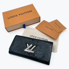 LOUIS VUITTON ルイヴィトン エピエレクトリック ポルトフォイユ ツイスト 長財布 レザー ノワール ブラック 黒 シルバー金具 M68309 正規品 真贋鑑定済み