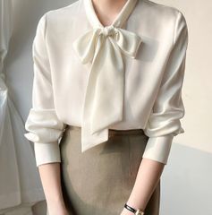 美品】GALLARDAGALANTE フィネスボウタイブラウス - メルカリ