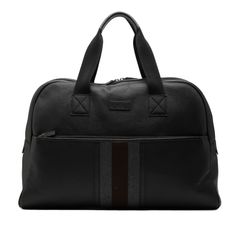 Gucci ボストンバッグ ブラック レザー - メルカリ