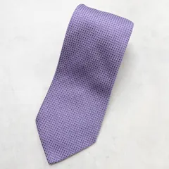 GUCCI グッチ ネクタイ ジャガード ソリッド 無地 シルク パープル イタリア製 メンズ b01211