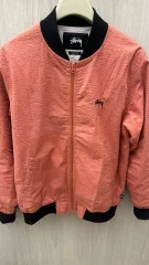 STUSSY シアサッカー ブルゾン ジャケット 16ss Mのサムネイル