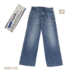 GAS Jeansジーンズデニムパンツ32股下78㎝ブルーHH02199のサムネイル
