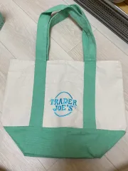 トレーダージョーズ エコバッグ ミント色 ミニ トートバッグ