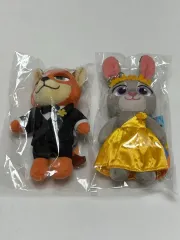 未開封) ズートピア CGV ニック ジュディ キーホルダー ぬいぐるみ