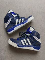 adidas METRO ATTITUDE XL シルバー ハイカットスニーカー - メルカリ